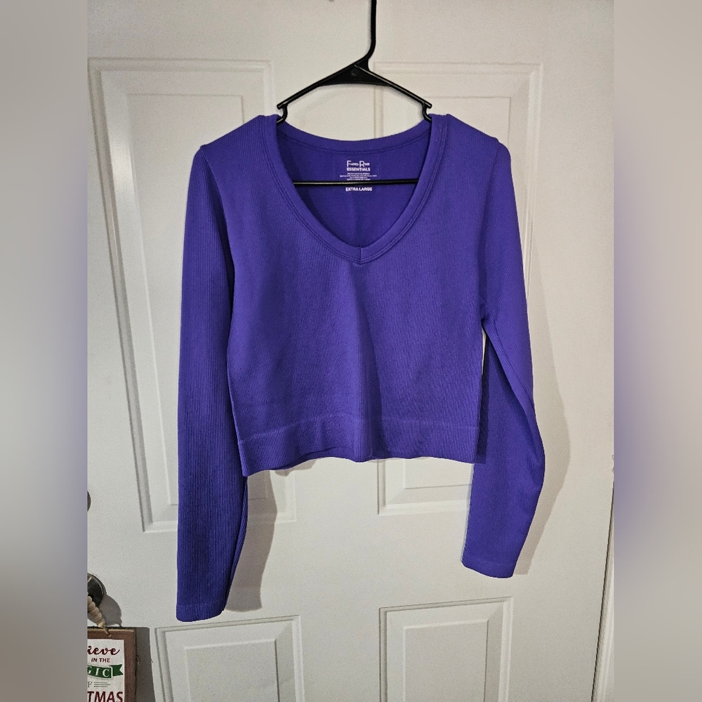 Faded rose Juniors crop top
